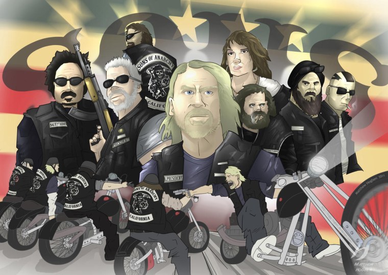 Сыны анархии арт арт