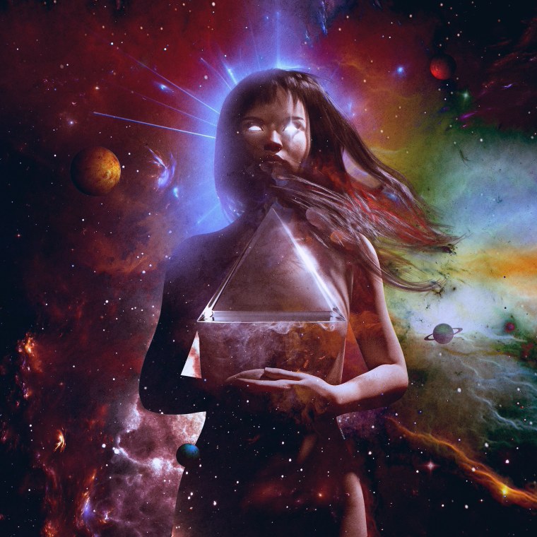 Девушка космос арт