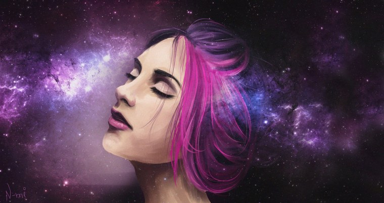 Девочка космос