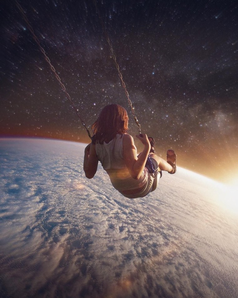 Космическая фотосессия