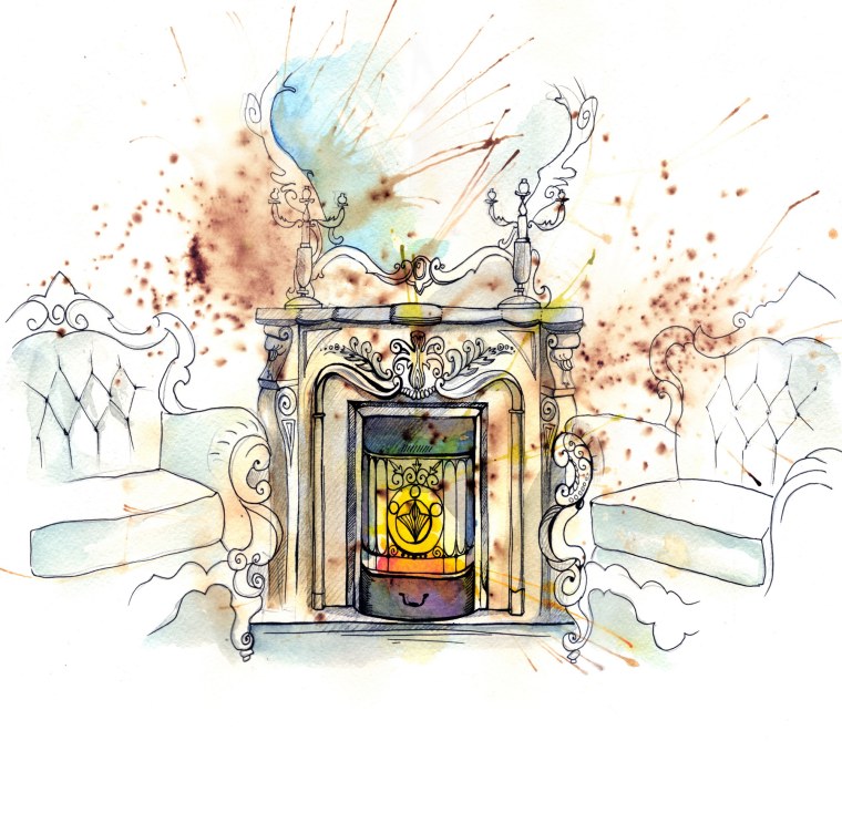 Камин папы Карло