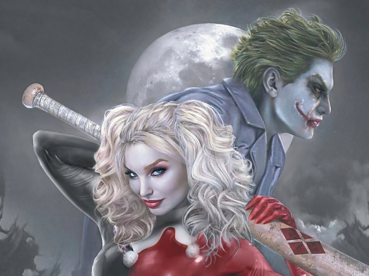 Харри Квин и Джокер любовь