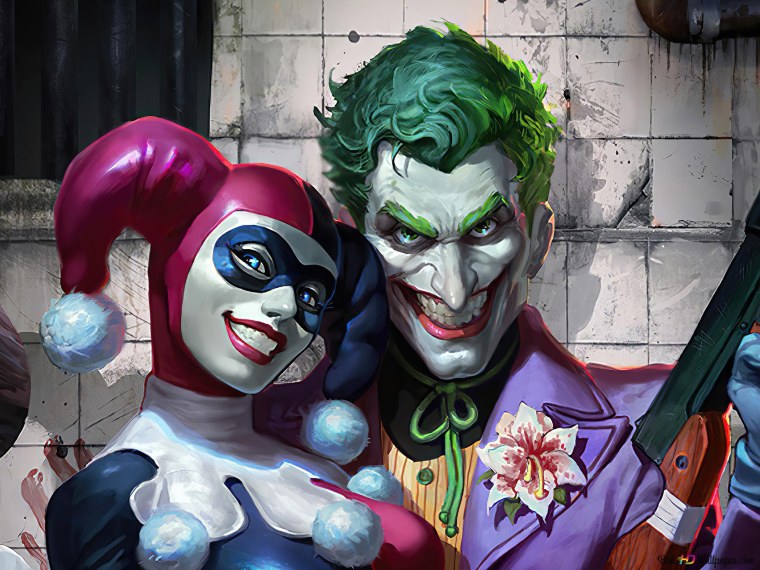 Харли Квинн и Джокер любовь