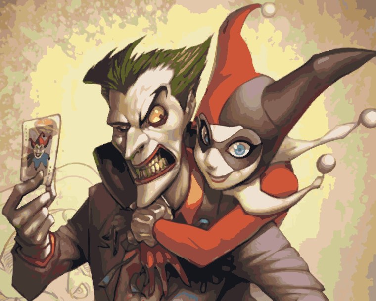 Joker and Harley Quinn