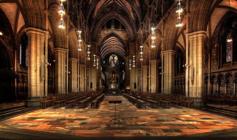 Нидаросский собор Норвегия внутри