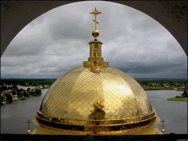 Купола храмов Звенигород