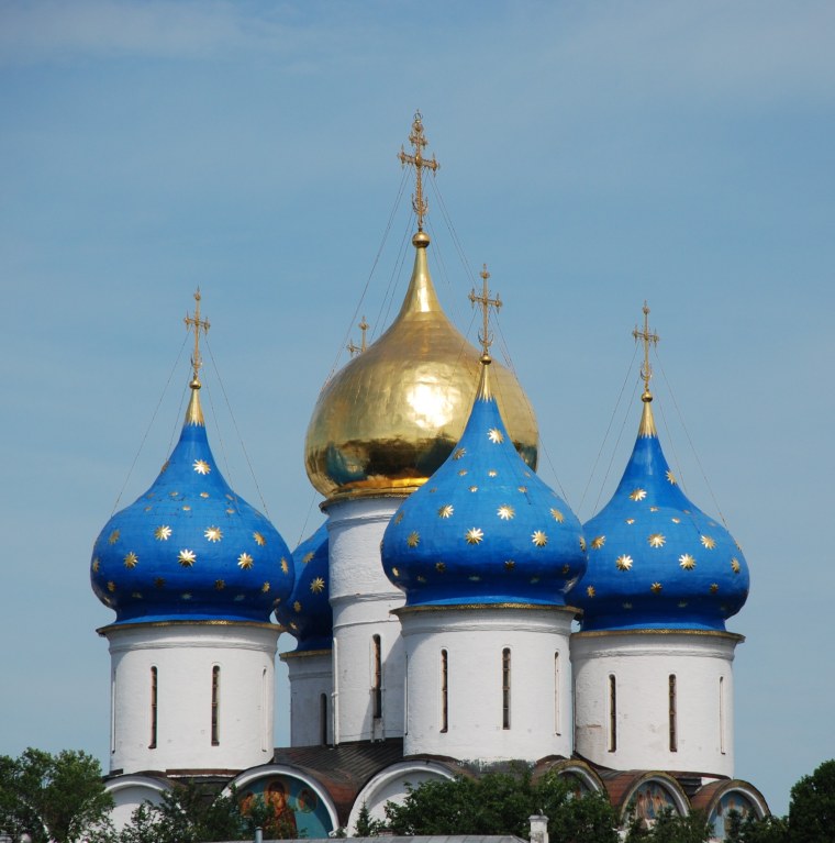 Сергиев Посад храм с одним куполом