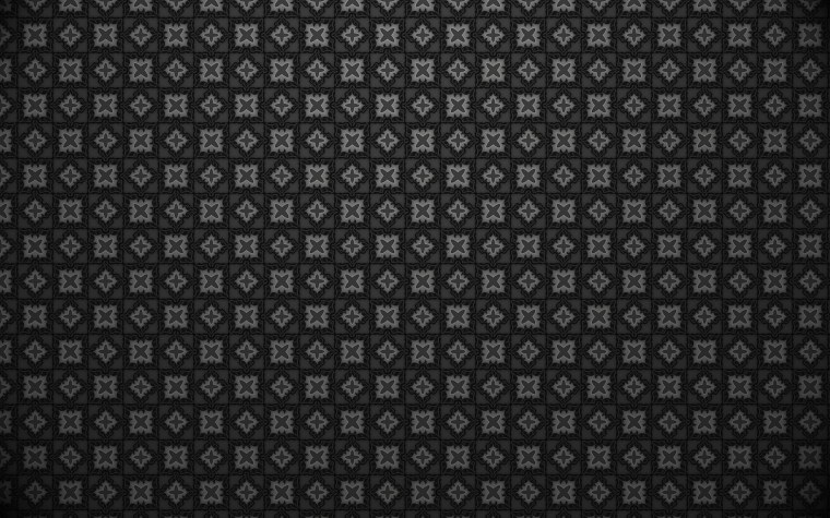 Черные обои с узорами