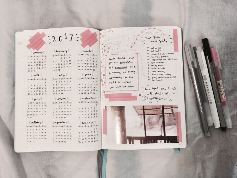 Скетчи для ежедневника