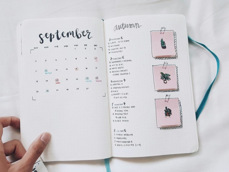 Эстетические идеи для ежедневника