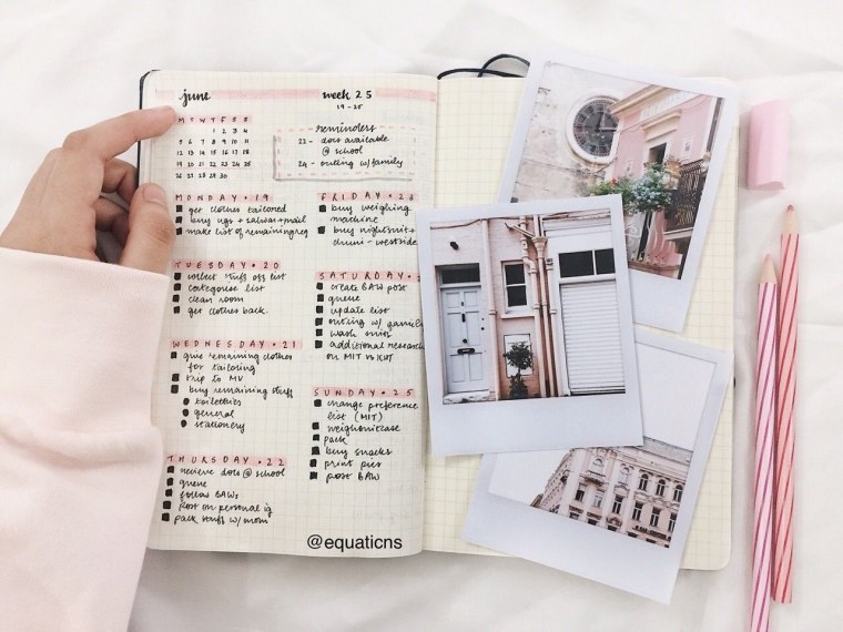 Bullet Journal Эстетика
