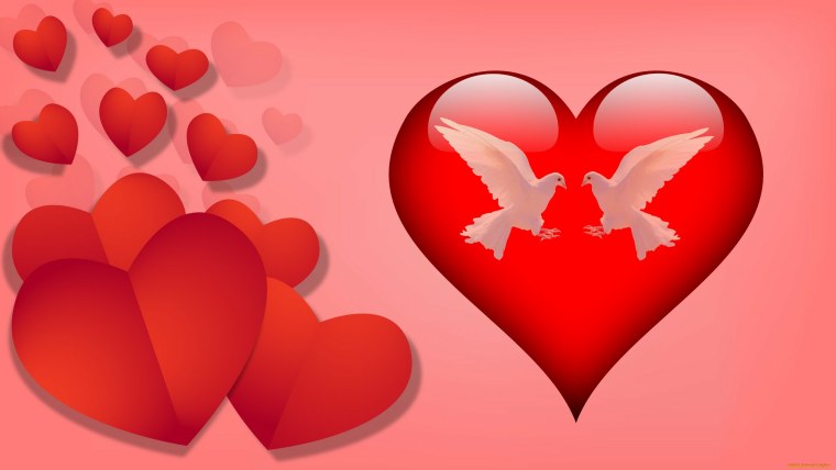 Красивое сердце