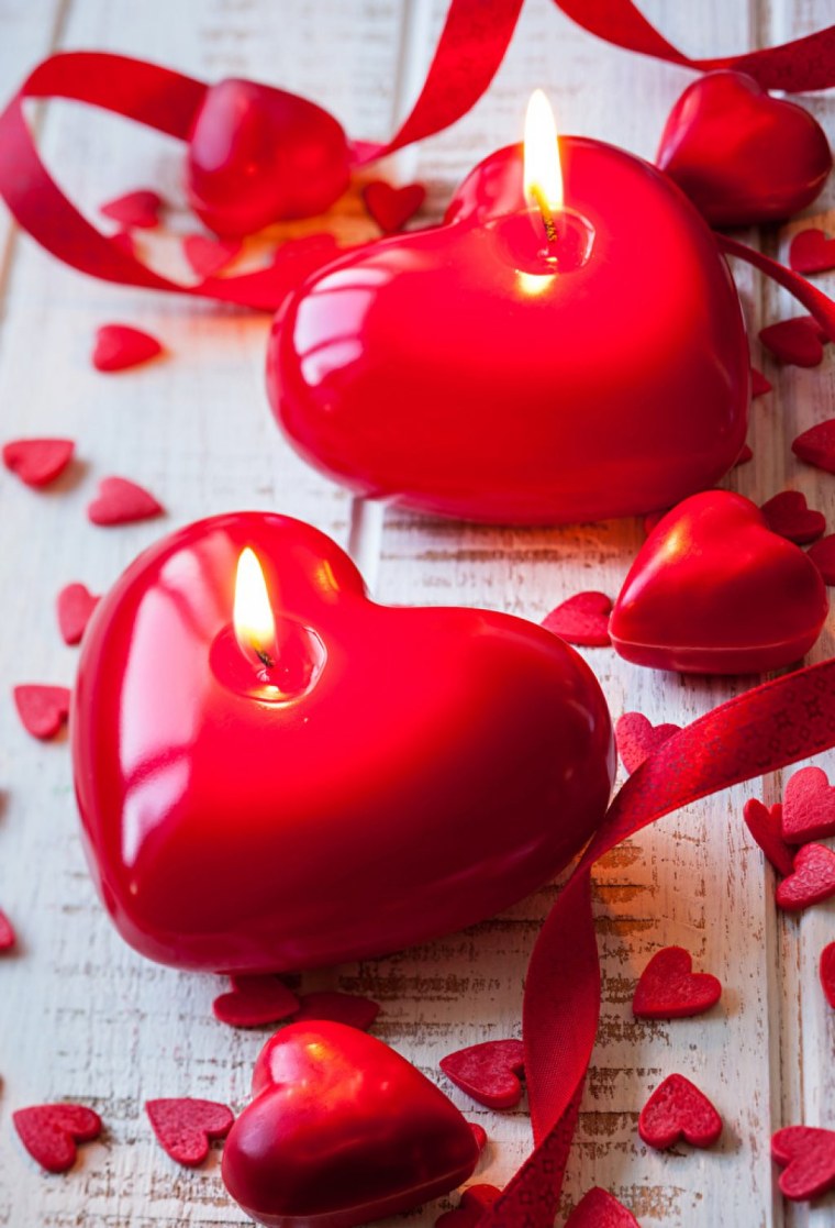 Большое красивое сердце