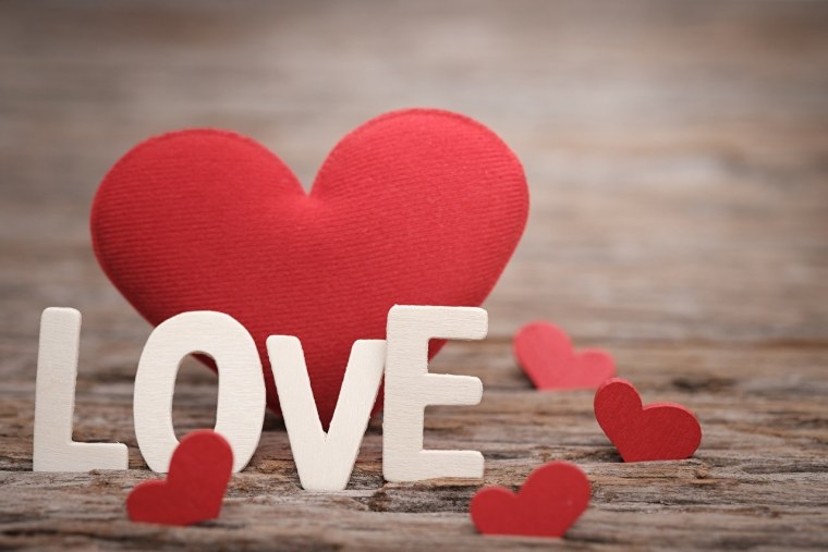 Два сердца открытка