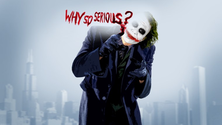 Джокер хит Леджер why so serious