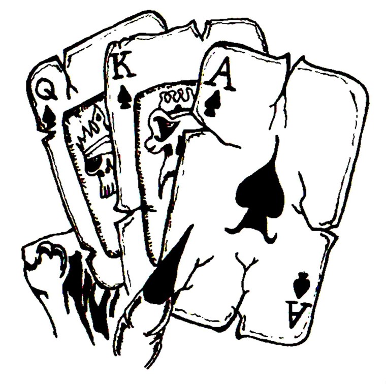 Джокер карта вектор
