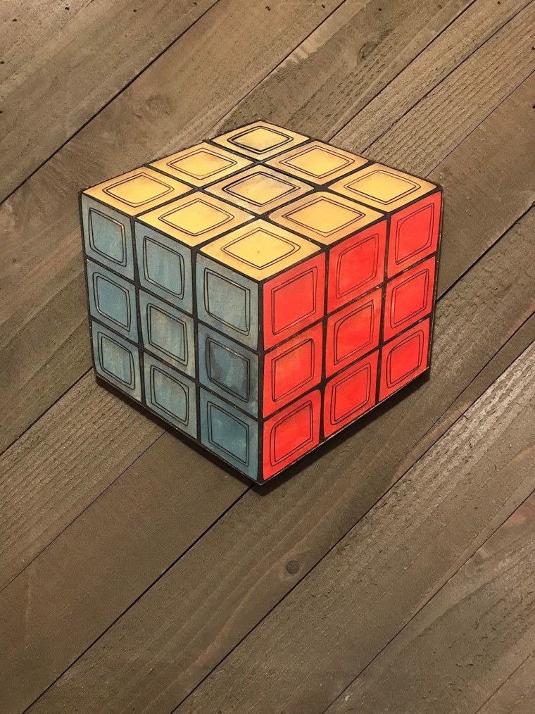 Кубики рубики арт