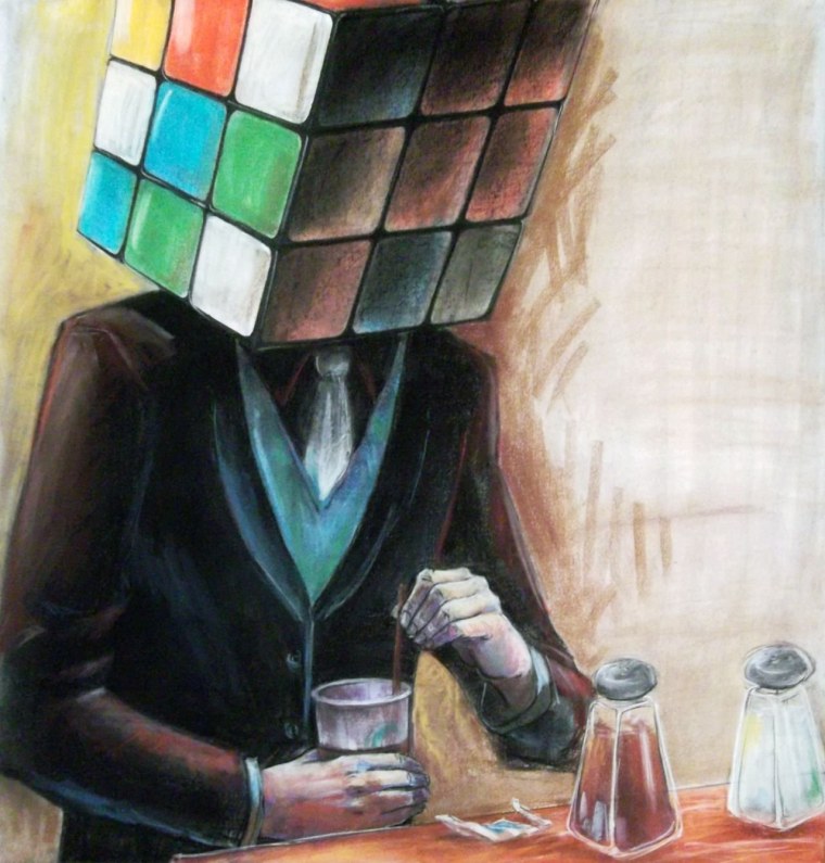 Кубики человека