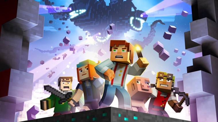 Minecraft story Mode 1 эпизод