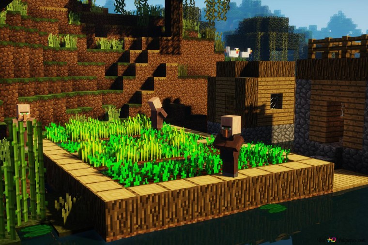 Обои майнкрафт