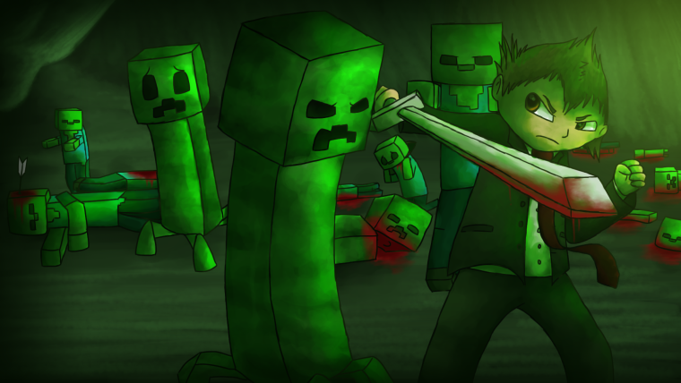 Стив КРИПЕР И зомби