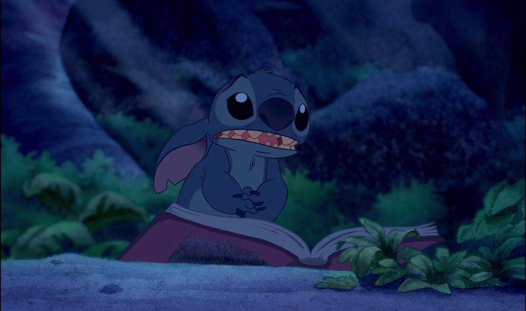 Грустный Стич из Лило и Стич