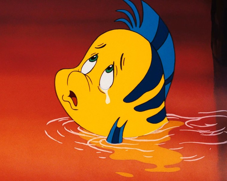 Рыбка плачет