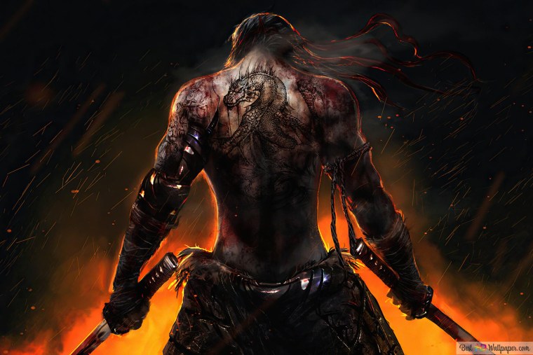 Самурайские обои