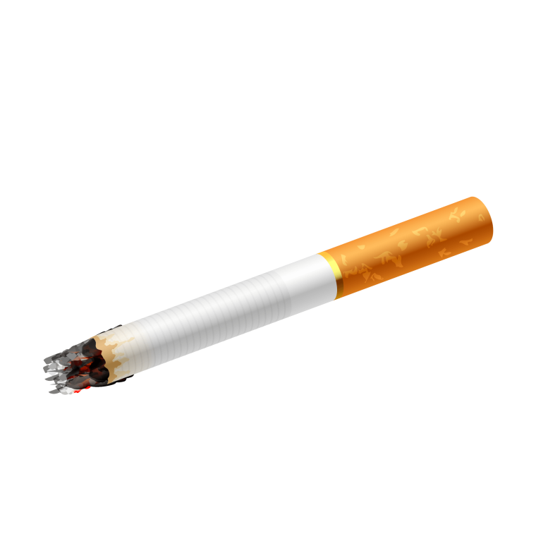 Сигара тлеет