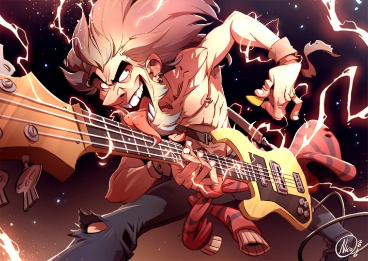 Арты рокеров