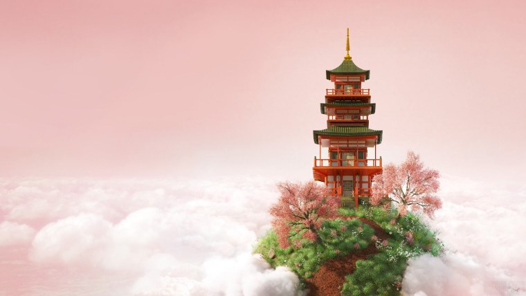 Обои на рабочий стол 1920х1080 Япония