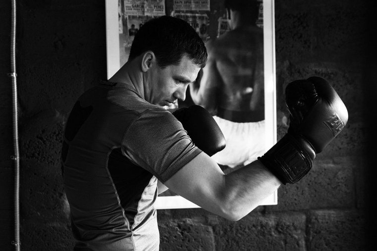 Боксерская стойка правши