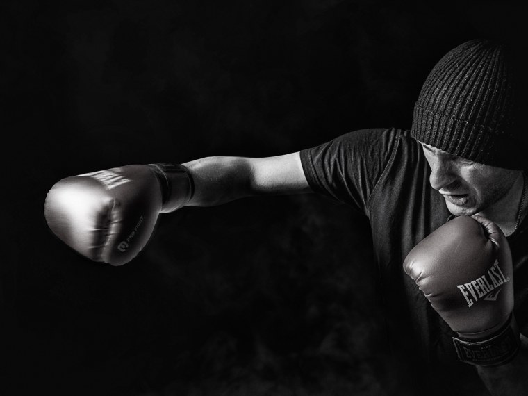 Боксер на аву