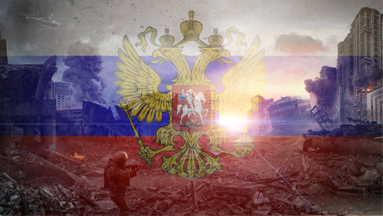 Флаг Российской империи над Вашингтоном