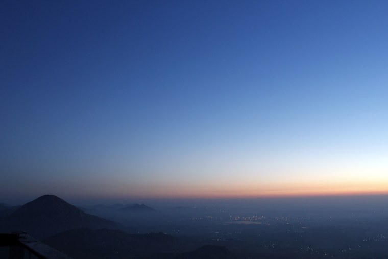 Чистое утреннее небо