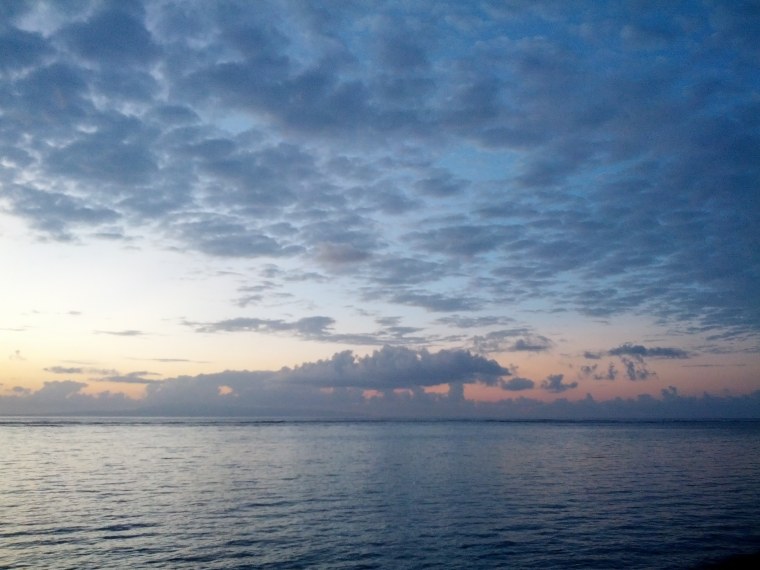 Early morning cloudy Sky