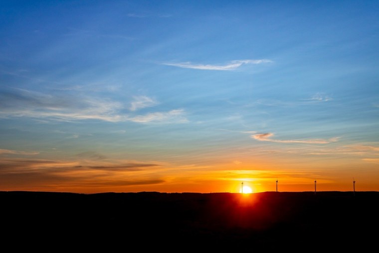 Небо Восход солнца фото