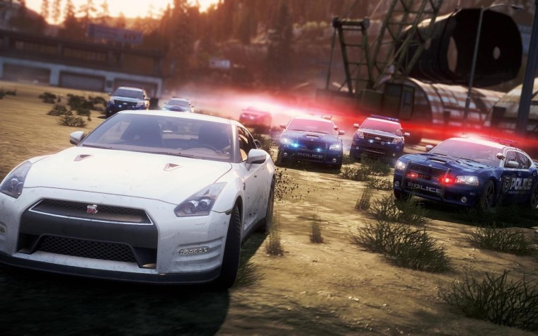 NFS most wanted 2012 полиция