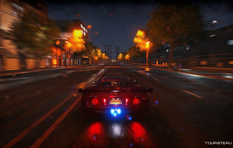 Ночные гонки по городу