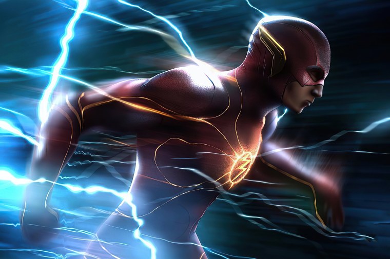 Человек молния Супергерой