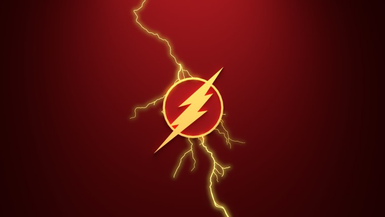 Желтая молния арт