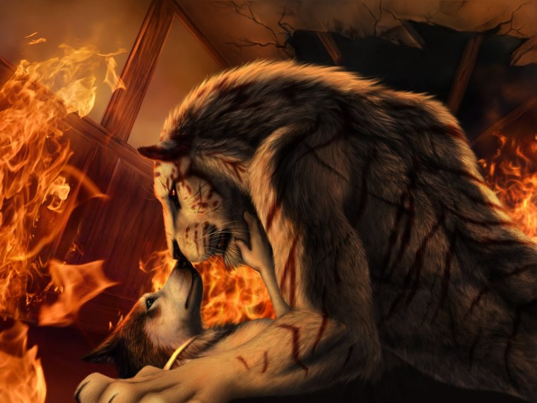 Огненный волк