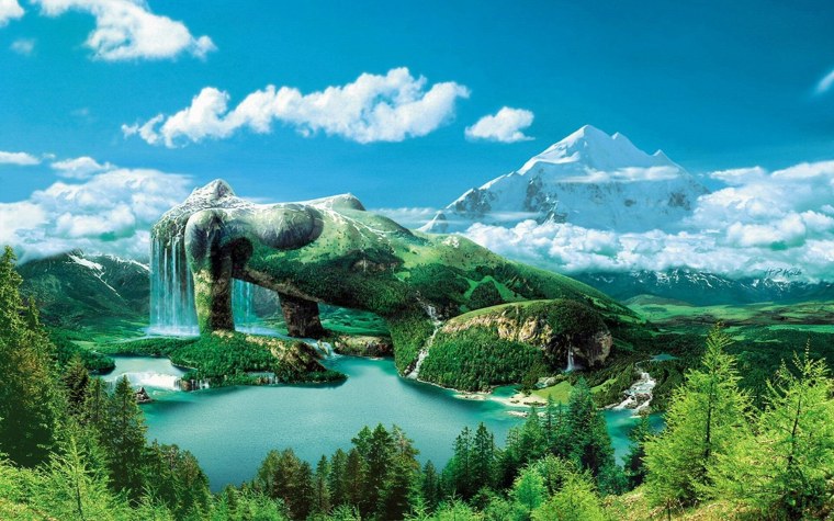 Необыкновенные пейзажи