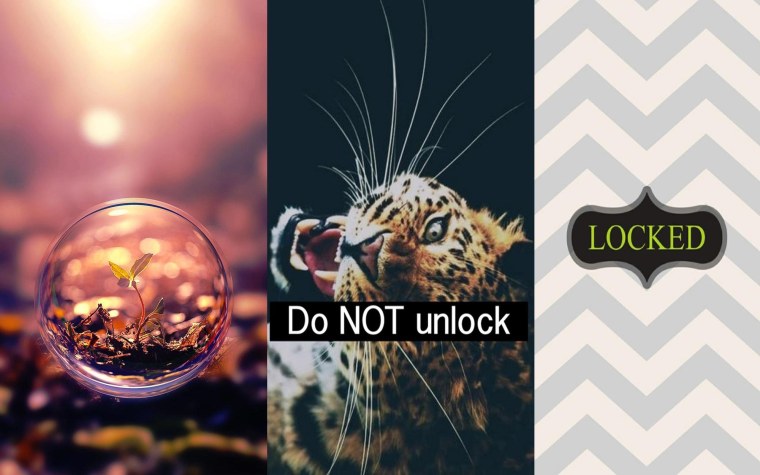 Обои на экран блокировки