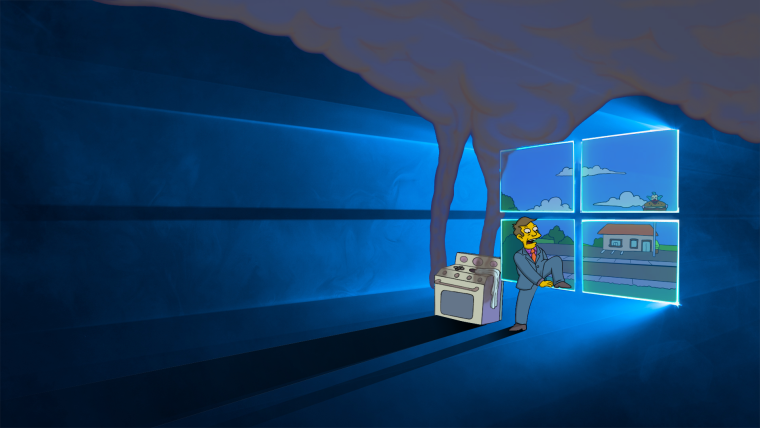 Заставка Windows 10