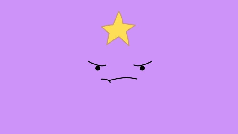 Минимализм Единорог на черном фоне