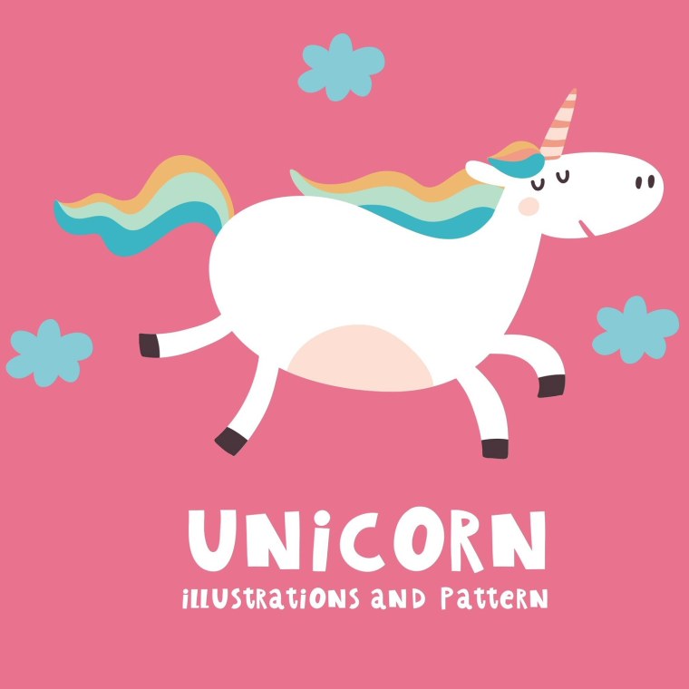 Милые Единороги заставка на рабочий стол