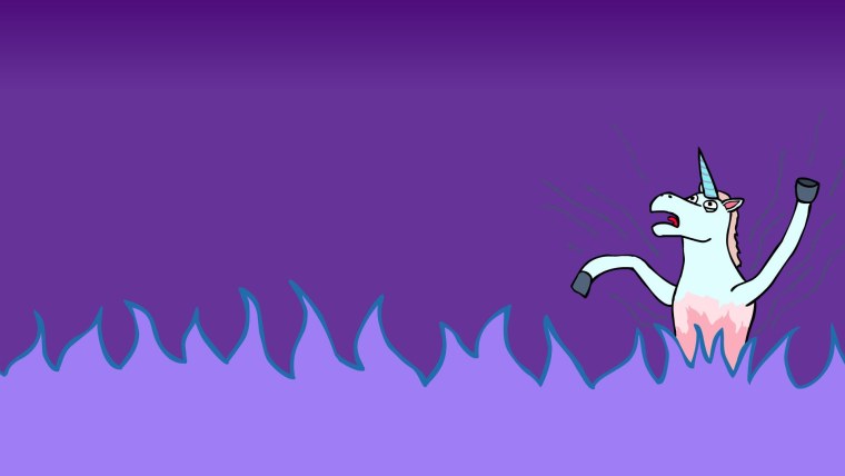 Розовый Единорог