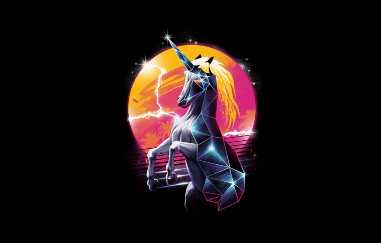 Фон для рабочего стола Единорог