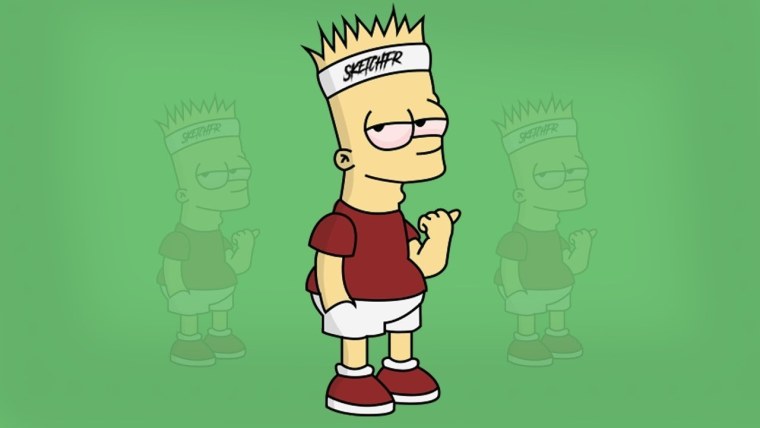 Барт симпсон тайп бит